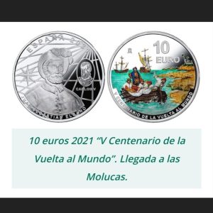 Collection 3 Coins * 2020-2021-2022 * ****V Centenary of the Tour of the world Silver 925 mm