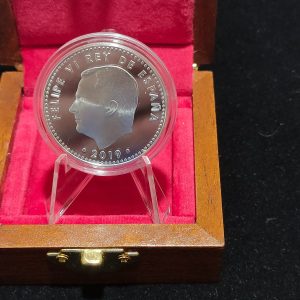 España. 10 Euro 50 Aniversario de la Llegada del Hombre a la Luna 2019 ( .925 Silver )