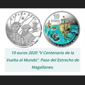 Collection 3 Coins * 2020-2021-2022 * ****V Centenary of the Tour of the world Silver 925 mm