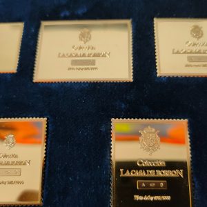 España. Juan Carlos I (1975-2014). 25 Silver Stamps La Casa de Borbón - 500,00 gr. Ag (.925) chapada en oro